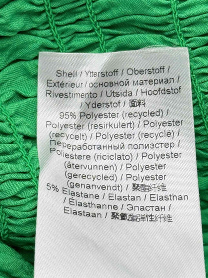 Pre - loved GANNI Crop Green Size US 6 Top at Reems Closet
