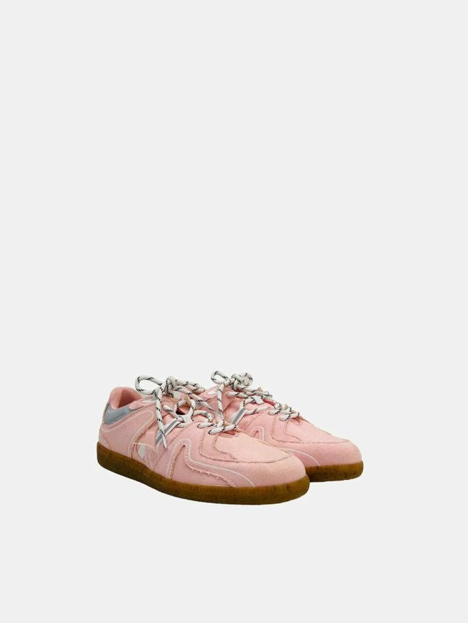 Pre - loved GANNI Sporty Pink Sneakers 41 at Reems Closet