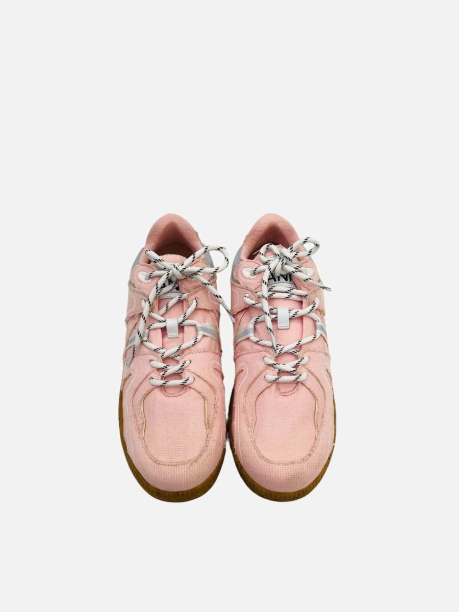 Pre - loved GANNI Sporty Pink Sneakers 41 at Reems Closet