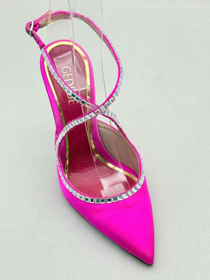 Pre-loved GEDEBE Viola Fuchsia Size EU 37 Pumps at Reems Closet
