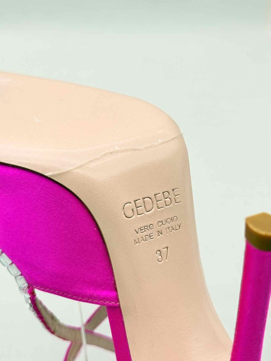 Pre-loved GEDEBE Viola Fuchsia Size EU 37 Pumps at Reems Closet