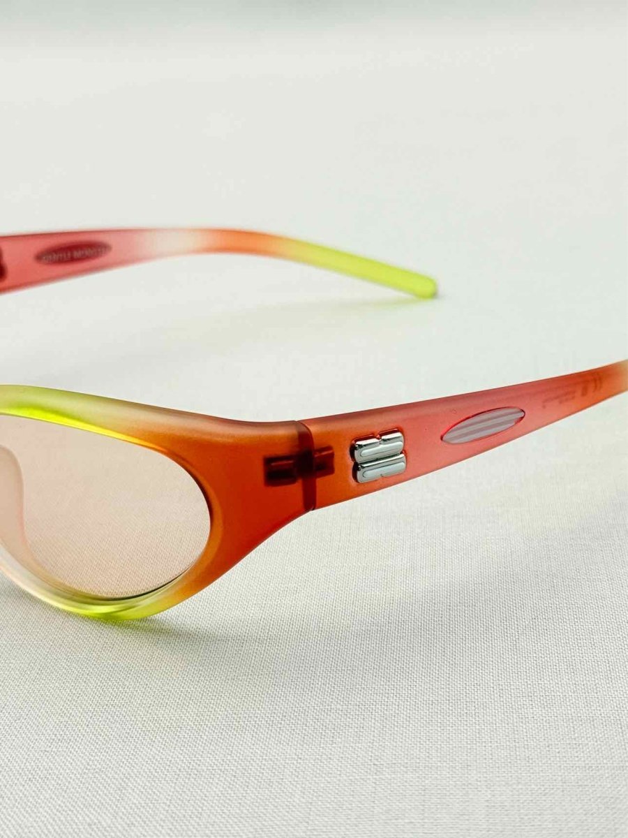 Pre-loved GENTLE MONSTER 2024 Red & Yellow Sunglasses at Reems Closet