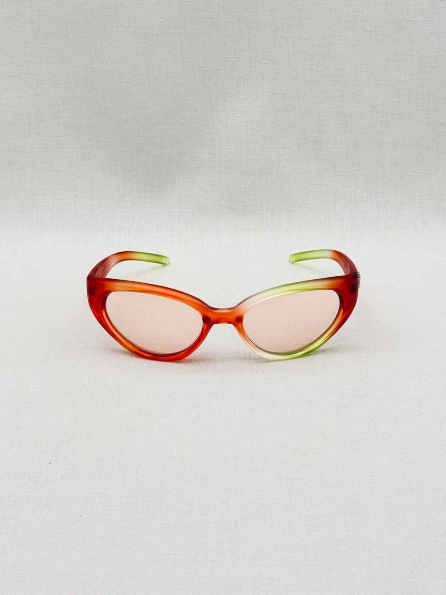 Pre-loved GENTLE MONSTER 2024 Red & Yellow Sunglasses at Reems Closet