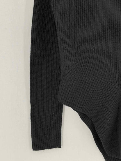 Pre - loved GENTRY PORTOFINO Turtleneck Black Size Small Jumper at Reems Closet