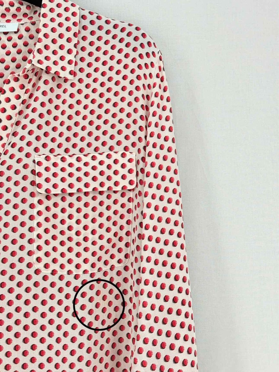 Pre - loved GERARD DAREL White Multicolor Printed Size US 10 Shirt at Reems Closet