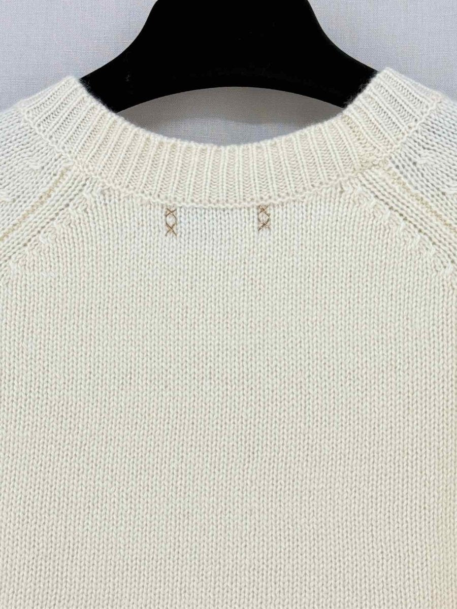 Pre - loved GHJUVA Cream Size Medium Sweater at Reems Closet