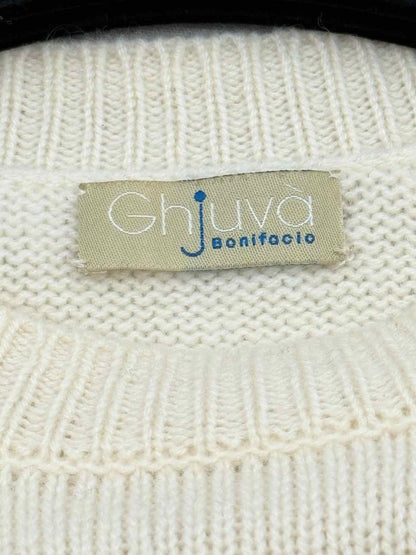 Pre - loved GHJUVA Cream Size Medium Sweater at Reems Closet