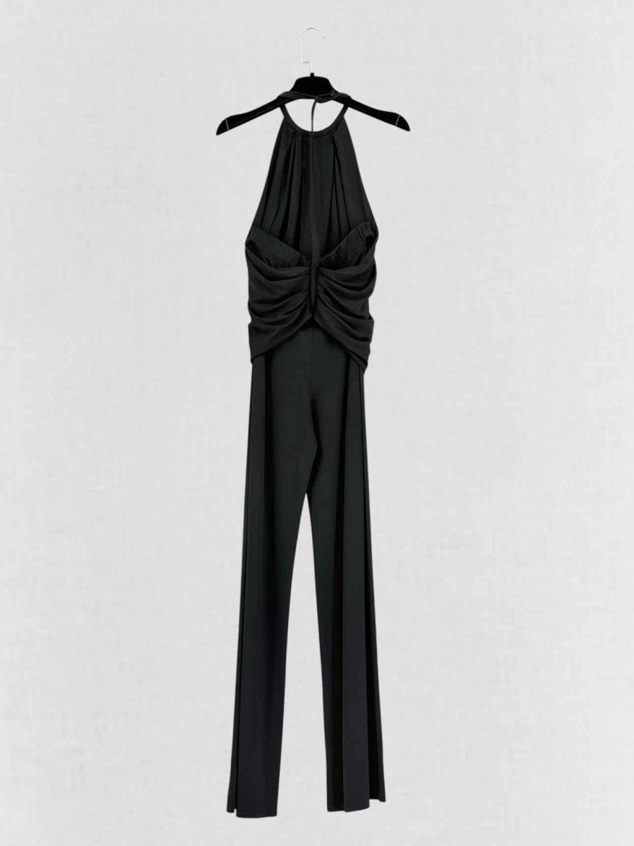Pre-loved GIANFRANCO FERRE Black Size Medium Jumpsuit at Reems Closet