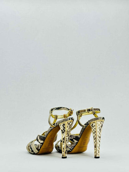 Pre - loved GIANMARCO LORENZI Size EU 38 Heeled Sandals at Reems Closet