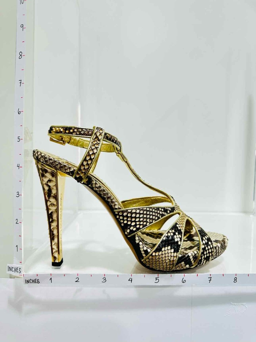 Pre - loved GIANMARCO LORENZI Size EU 38 Heeled Sandals at Reems Closet