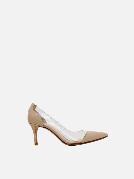 Pre - loved GIANVITO ROSSI Beige Pumps at Reems Closet