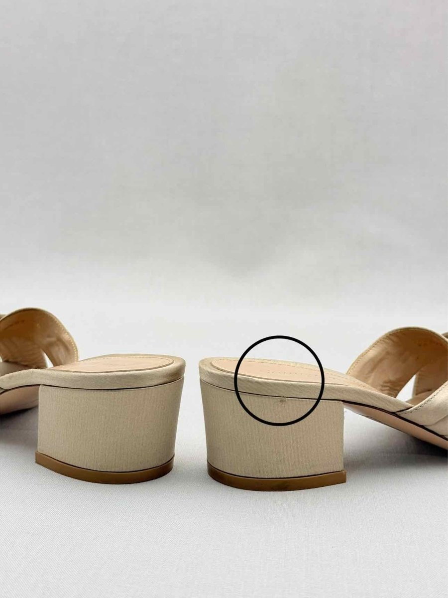 Pre - loved GIANVITO ROSSI Beige Size EU 36 Heeled Sandals at Reems Closet