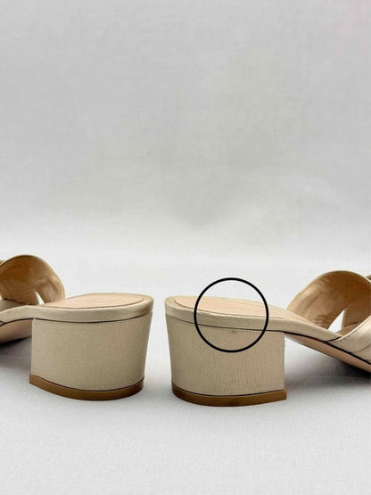 Pre - loved GIANVITO ROSSI Beige Size EU 36 Heeled Sandals at Reems Closet