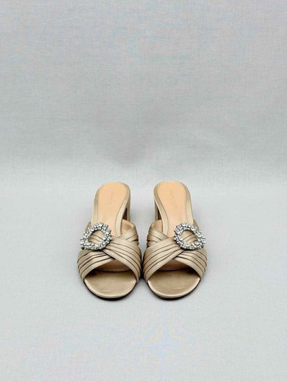 Pre - loved GIANVITO ROSSI Beige Size EU 36 Heeled Sandals at Reems Closet
