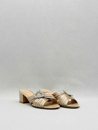 Pre - loved GIANVITO ROSSI Beige Size EU 36 Heeled Sandals at Reems Closet