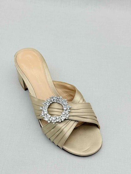 Pre - loved GIANVITO ROSSI Beige Size EU 36 Heeled Sandals at Reems Closet