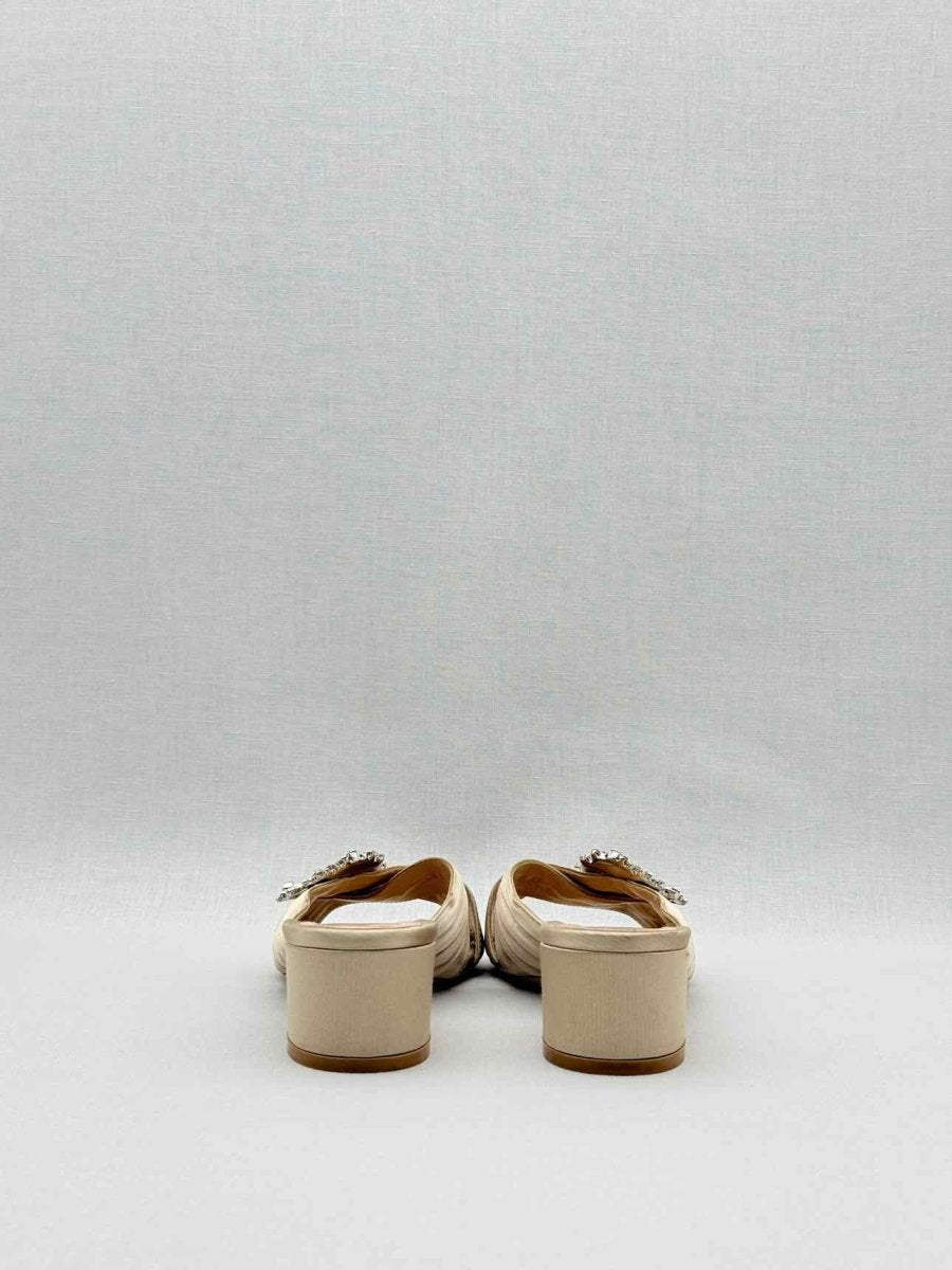 Pre - loved GIANVITO ROSSI Beige Size EU 36 Heeled Sandals at Reems Closet