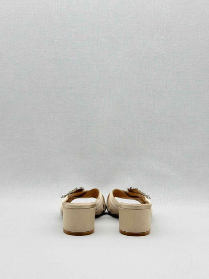 Pre - loved GIANVITO ROSSI Beige Size EU 36 Heeled Sandals at Reems Closet