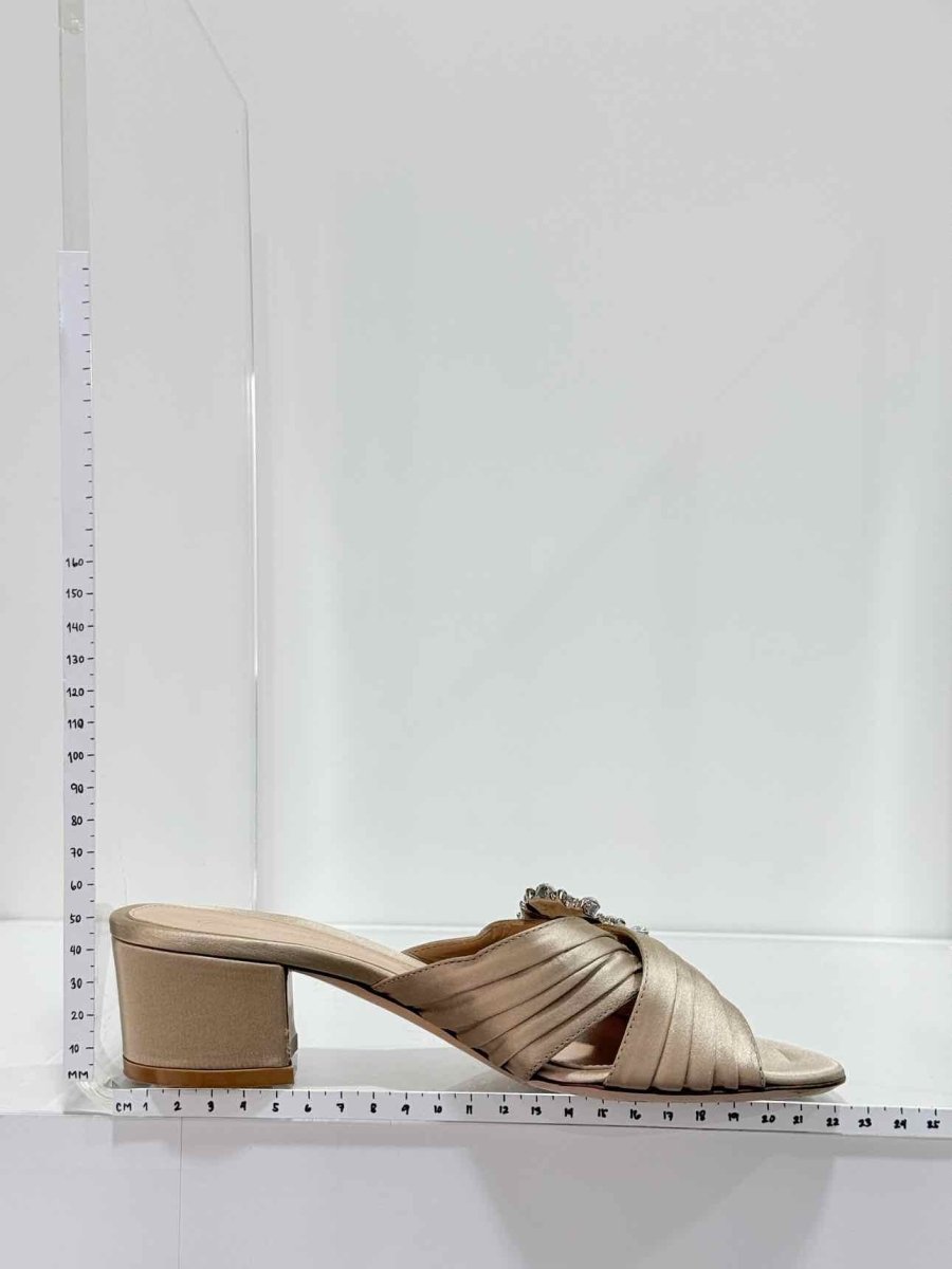Pre - loved GIANVITO ROSSI Beige Size EU 36 Heeled Sandals at Reems Closet