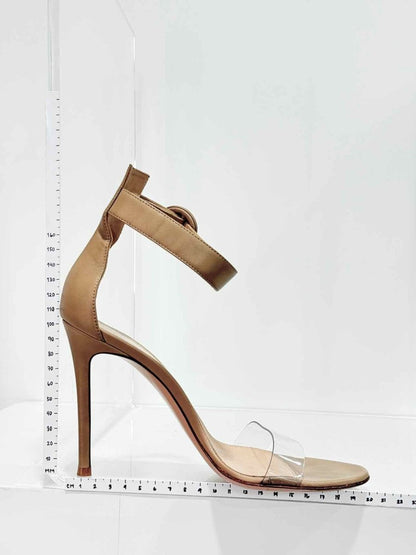 Pre - loved GIANVITO ROSSI Beige Size EU 38 Heeled Sandals at Reems Closet