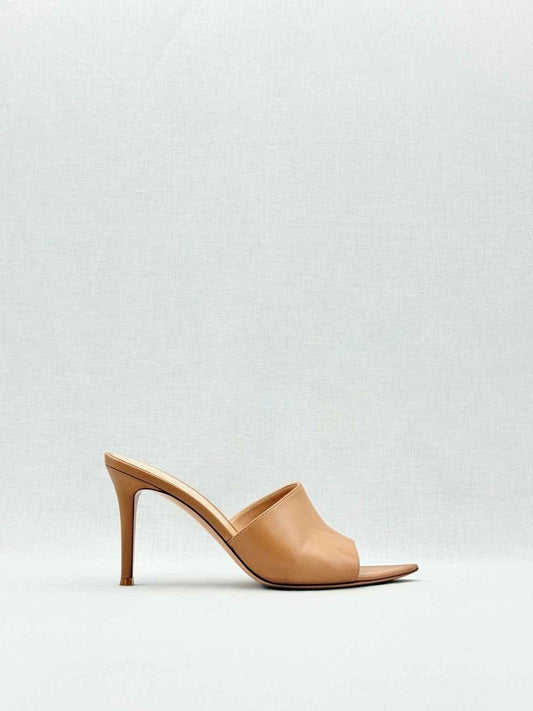 Pre - loved GIANVITO ROSSI Beige Size EU 38.5 Heeled Sandals at Reems Closet