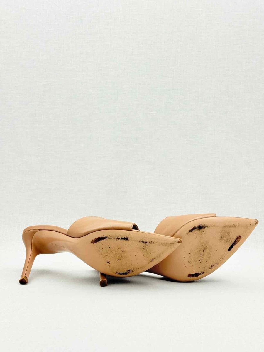 Pre - loved GIANVITO ROSSI Beige Size EU 38.5 Heeled Sandals at Reems Closet