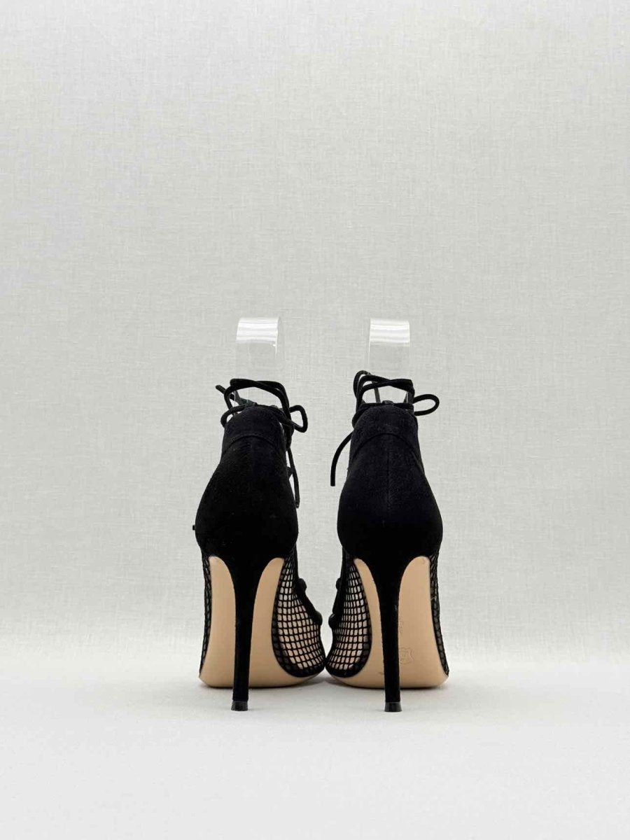 Pre - loved GIANVITO ROSSI Black Size EU 36 Heeled Sandals at Reems Closet