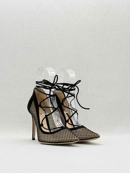 Pre - loved GIANVITO ROSSI Black Size EU 36 Heeled Sandals at Reems Closet