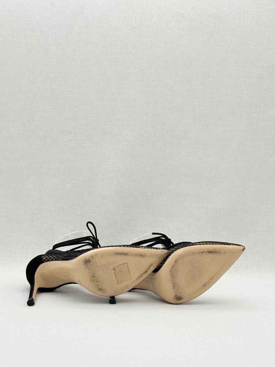 Pre - loved GIANVITO ROSSI Black Size EU 36 Heeled Sandals at Reems Closet