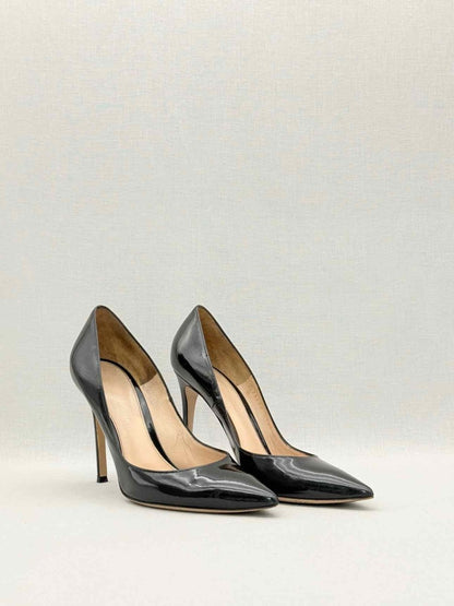 Pre - loved GIANVITO ROSSI Black Size EU 38.5 Pumps at Reems Closet