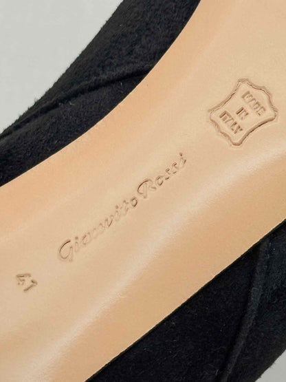 Pre - loved GIANVITO ROSSI Black Size EU 41 Ankle Boots at Reems Closet