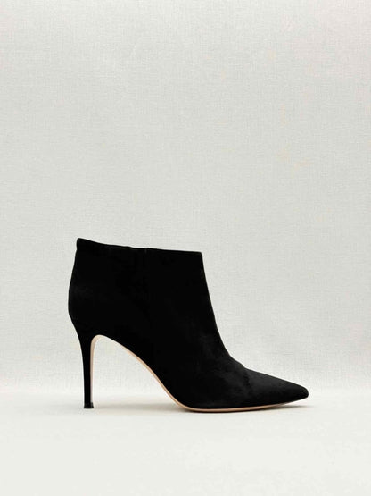 Pre - loved GIANVITO ROSSI Black Size EU 41 Ankle Boots at Reems Closet