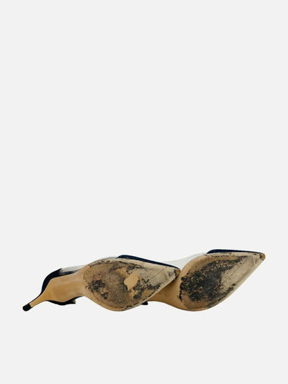 Pre - loved GIANVITO ROSSI Blue Pumps 40 at Reems Closet