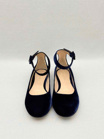 Pre - loved GIANVITO ROSSI Blue Size EU 42 Ballet Flats at Reems Closet