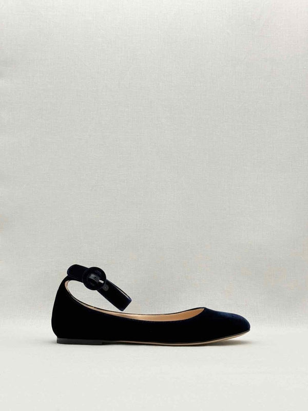 Pre - loved GIANVITO ROSSI Blue Size EU 42 Ballet Flats at Reems Closet