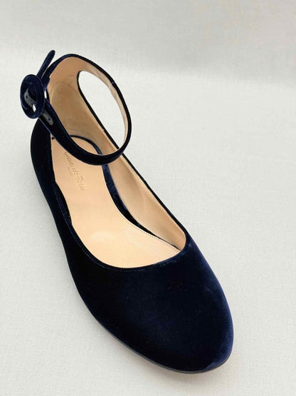 Pre - loved GIANVITO ROSSI Blue Size EU 42 Ballet Flats at Reems Closet