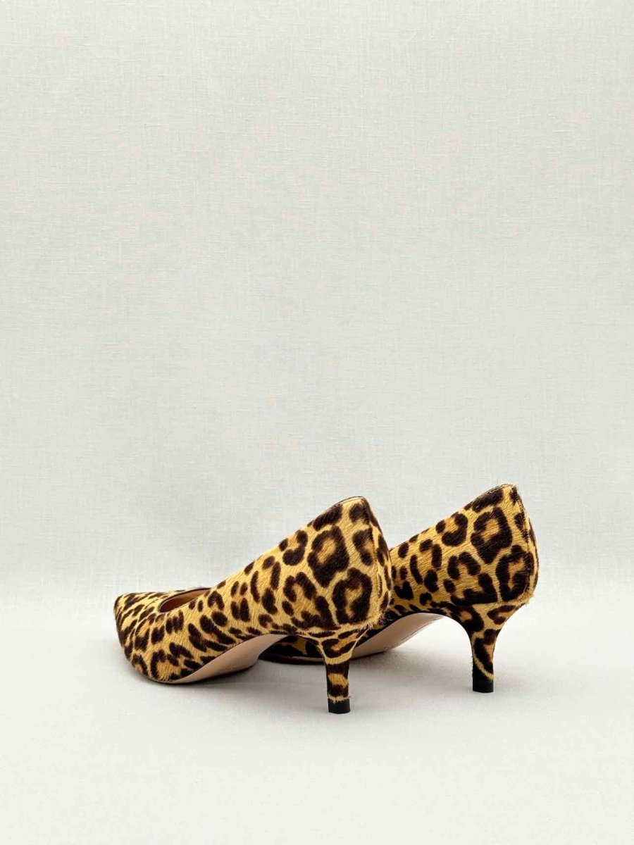 Pre-loved GIANVITO ROSSI Brown & Beige Size EU 35.5 Pumps at Reems Closet