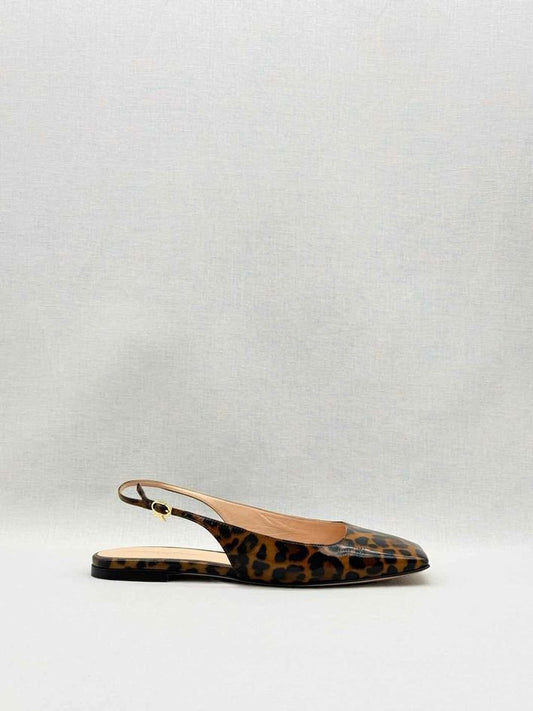 Pre-loved GIANVITO ROSSI Brown & Black Size EU 39 Ballet Flats at Reems Closet