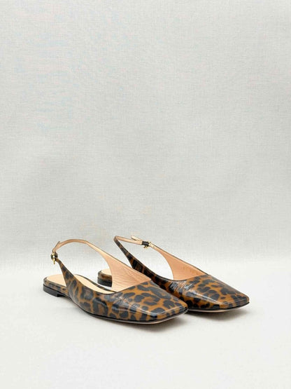 Pre-loved GIANVITO ROSSI Brown & Black Size EU 39 Ballet Flats at Reems Closet