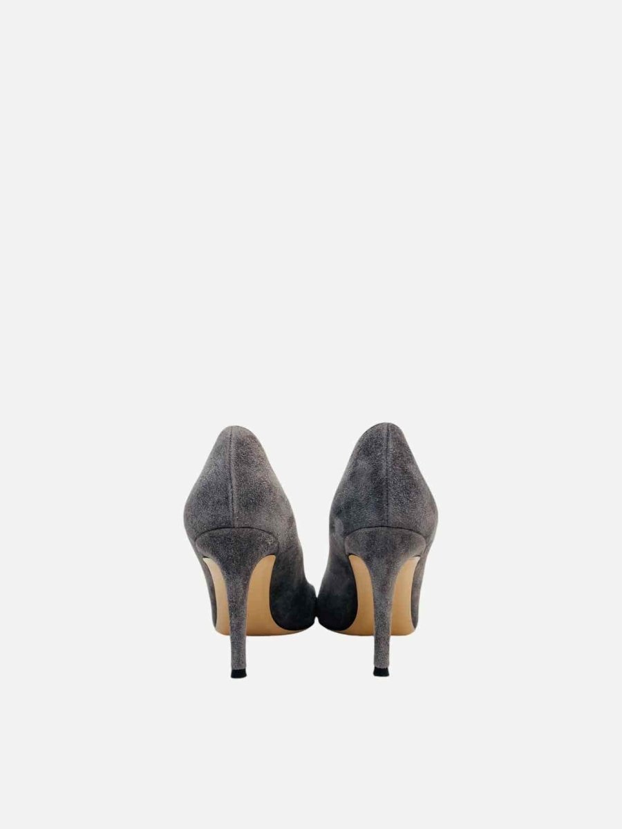 Pre - loved GIANVITO ROSSI Gianvito Grey Pumps 37.5 at Reems Closet