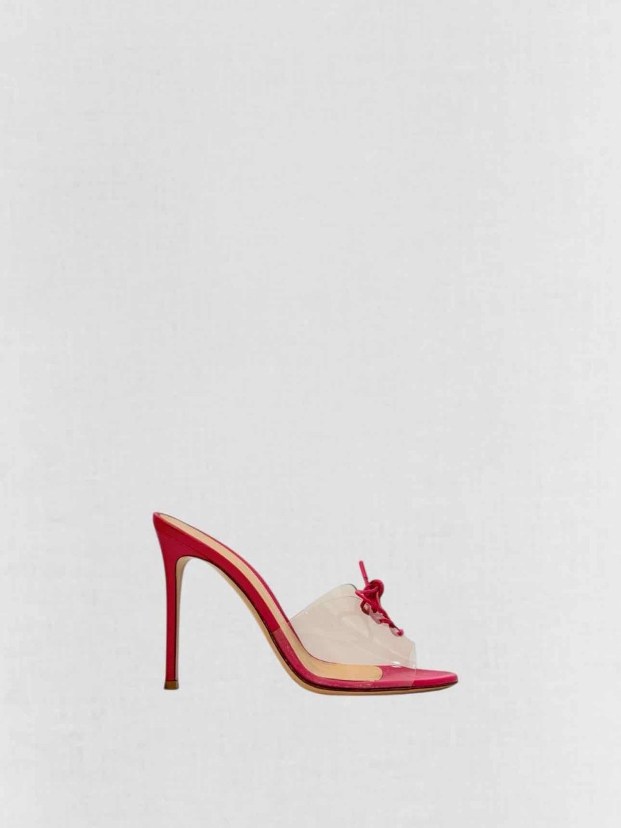 Pre - loved GIANVITO ROSSI Pink Size EU 38 Heeled Sandals at Reems Closet