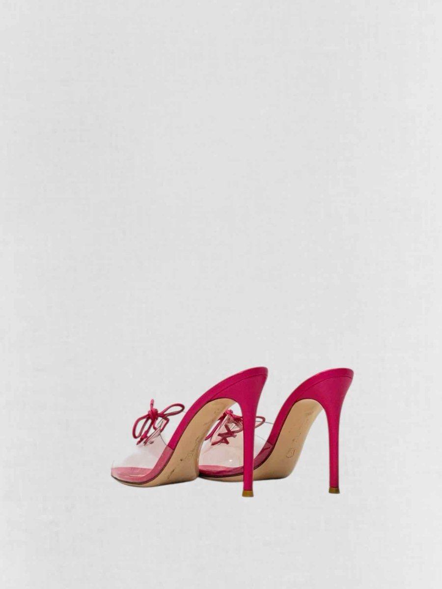 Pre - loved GIANVITO ROSSI Pink Size EU 38 Heeled Sandals at Reems Closet