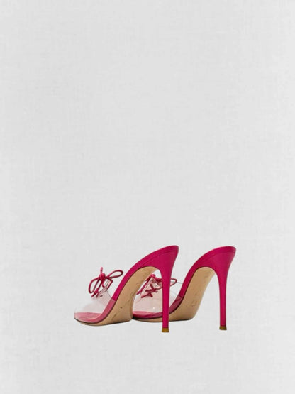 Pre - loved GIANVITO ROSSI Pink Size EU 38 Heeled Sandals at Reems Closet