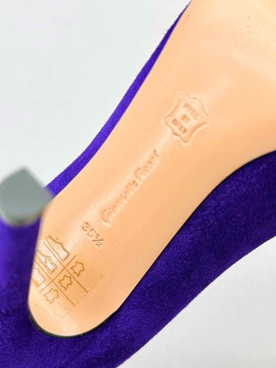 Pre - loved GIANVITO ROSSI Purple Size EU 35.5 Pumps at Reems Closet