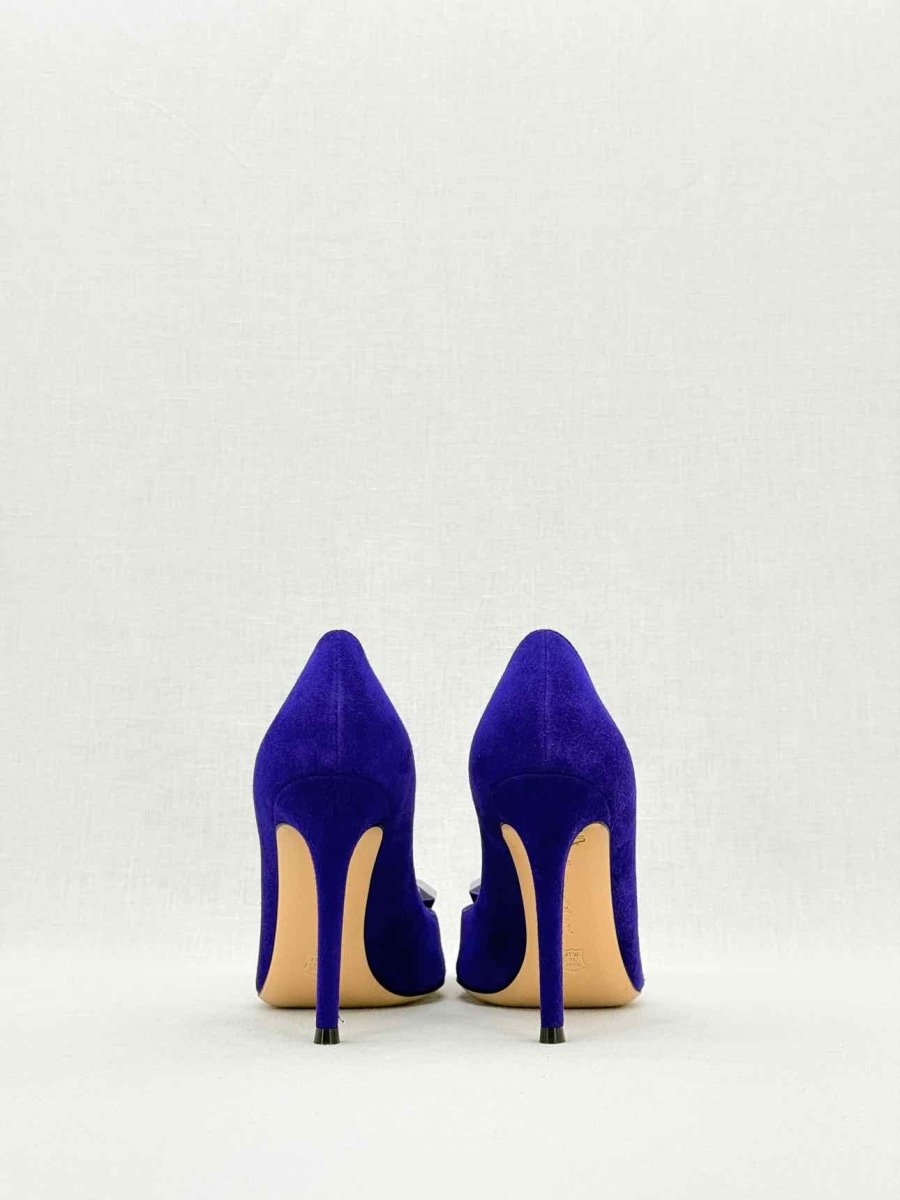 Pre - loved GIANVITO ROSSI Purple Size EU 35.5 Pumps at Reems Closet