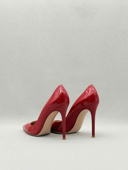 Pre - loved GIANVITO ROSSI Red Size EU 40 Pumps at Reems Closet