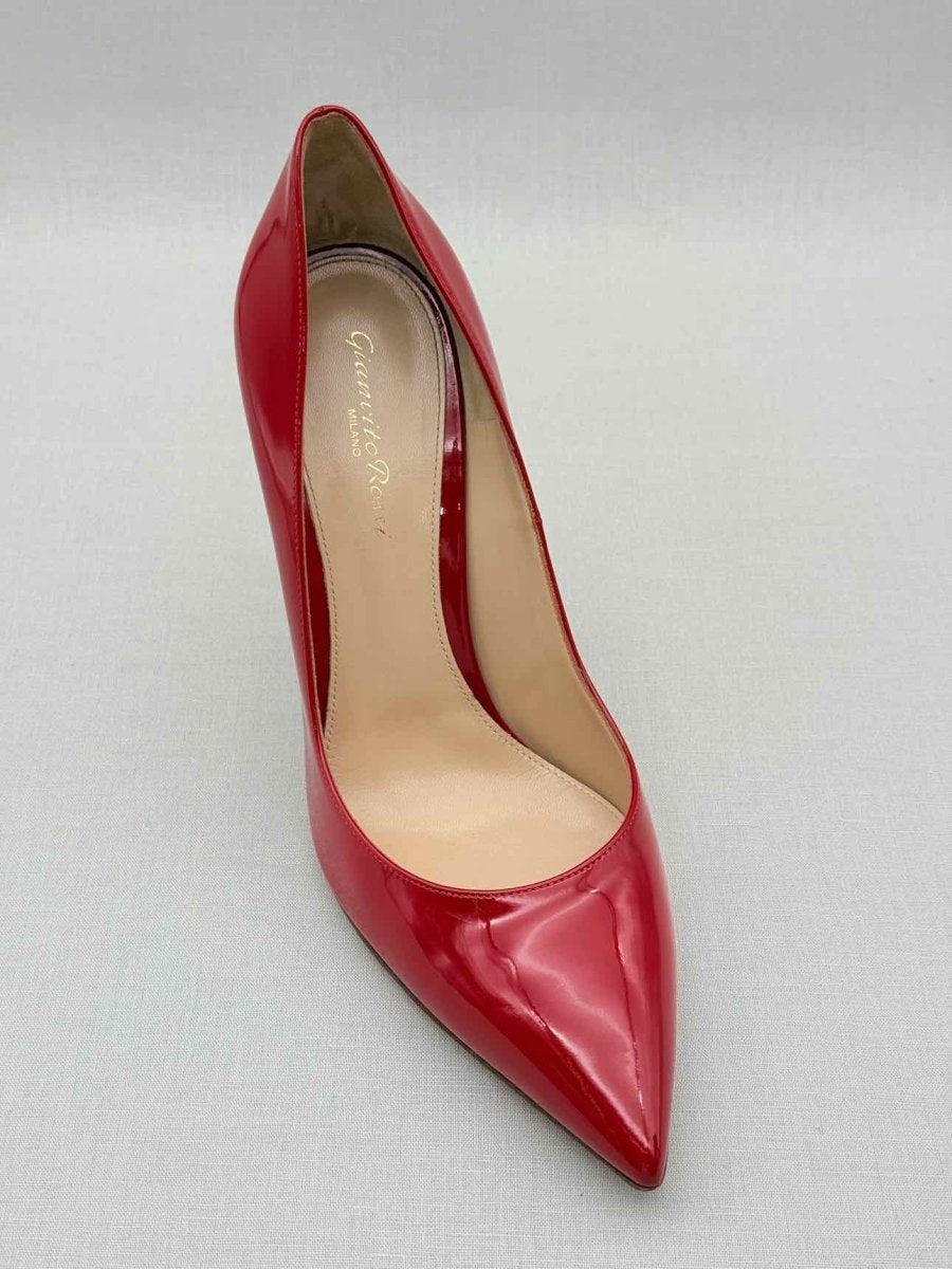 Pre - loved GIANVITO ROSSI Red Size EU 40 Pumps at Reems Closet