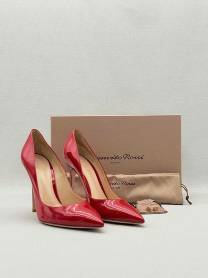 Pre - loved GIANVITO ROSSI Red Size EU 40 Pumps at Reems Closet