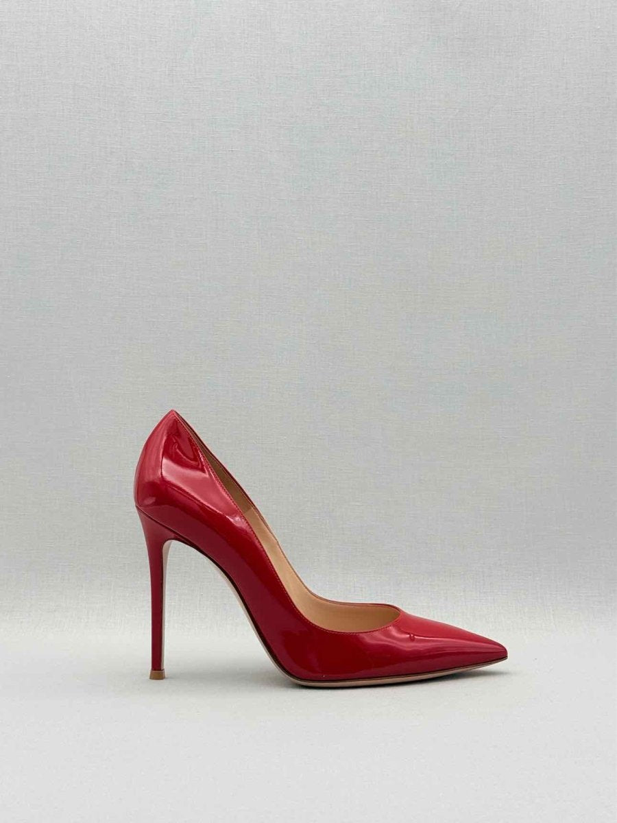 Pre - loved GIANVITO ROSSI Red Size EU 40 Pumps at Reems Closet