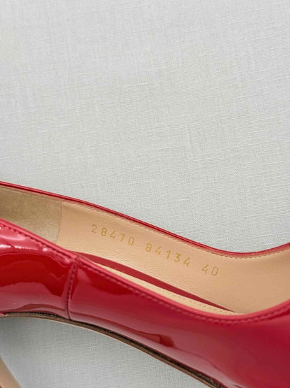 Pre - loved GIANVITO ROSSI Red Size EU 40 Pumps at Reems Closet